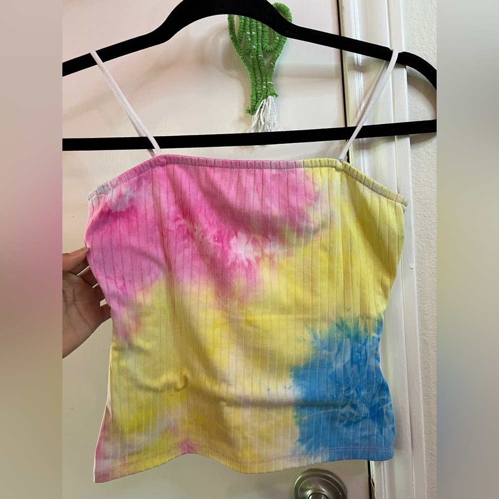 Tie dye tank top